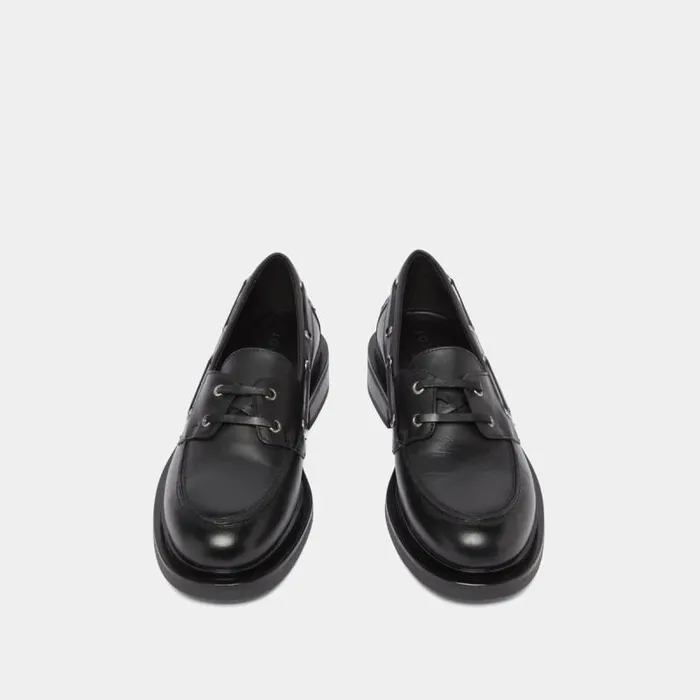 Women Thick Laceup Derbies Black JONAK Derbies Oxfords