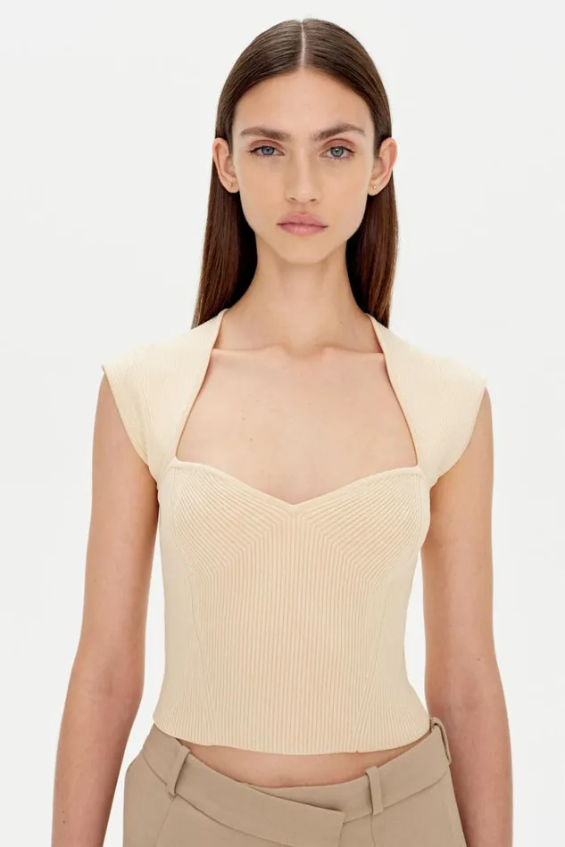 Women Tops and Bodysuits Jonathan Simkhai Abia Tee