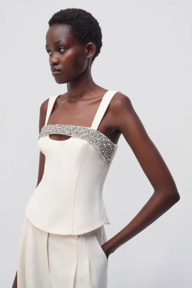 Women Tops and Bodysuits Jonathan Simkhai Angelita Top
