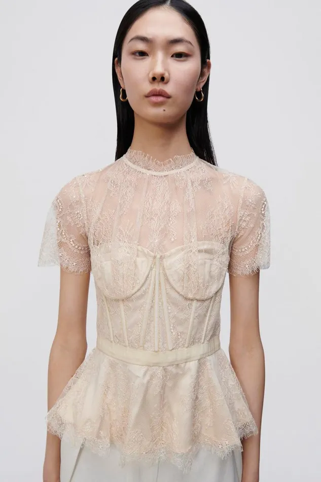 Women Tops and Bodysuits Jonathan Simkhai Signature Kehlani Bustier Top