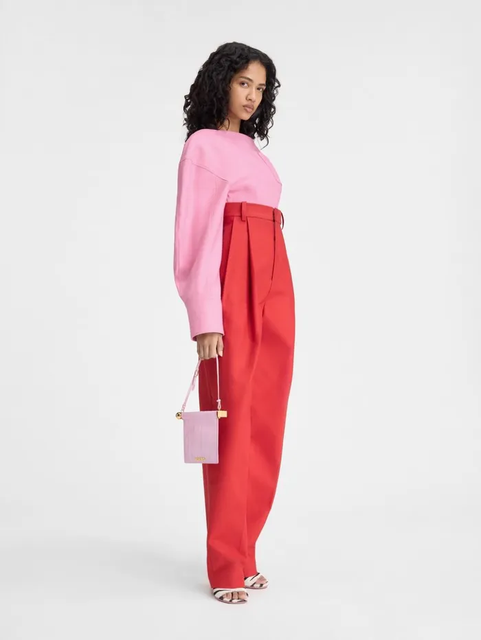 Women Tops and Shirts JACQUEMUS The Casaco Top Pink