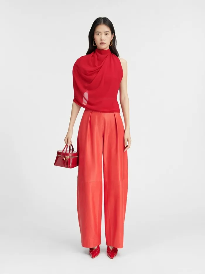 Women Tops and Shirts JACQUEMUS The Pablo Top Red
