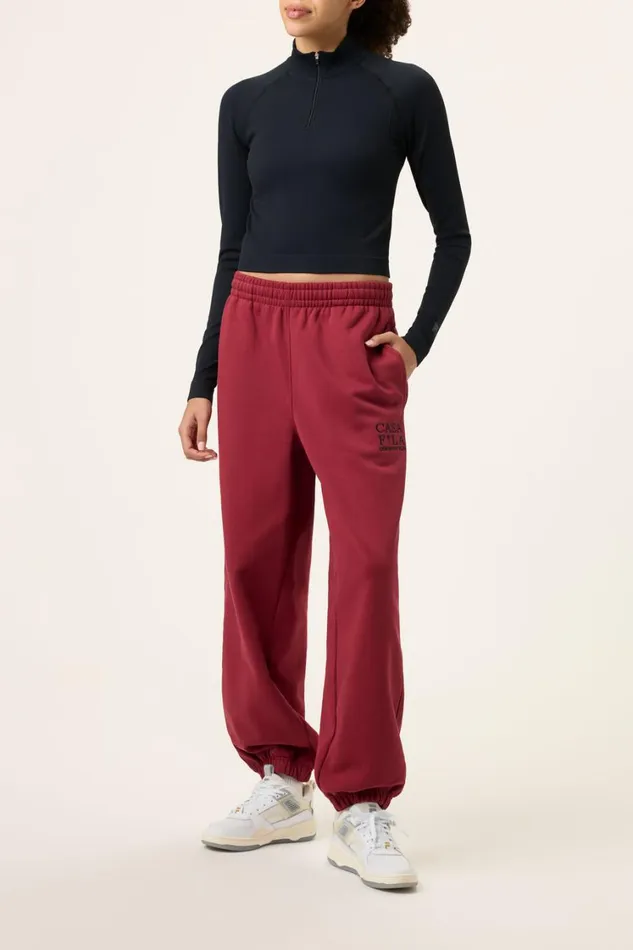 Women Tops and TShirts Fila Breakpoint Seamless Quarter Zip 001 Black