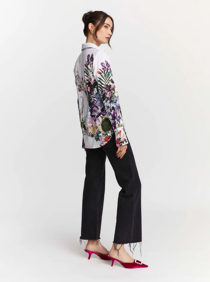 Women Tops Robert Graham PRISCILLA SHIRT White