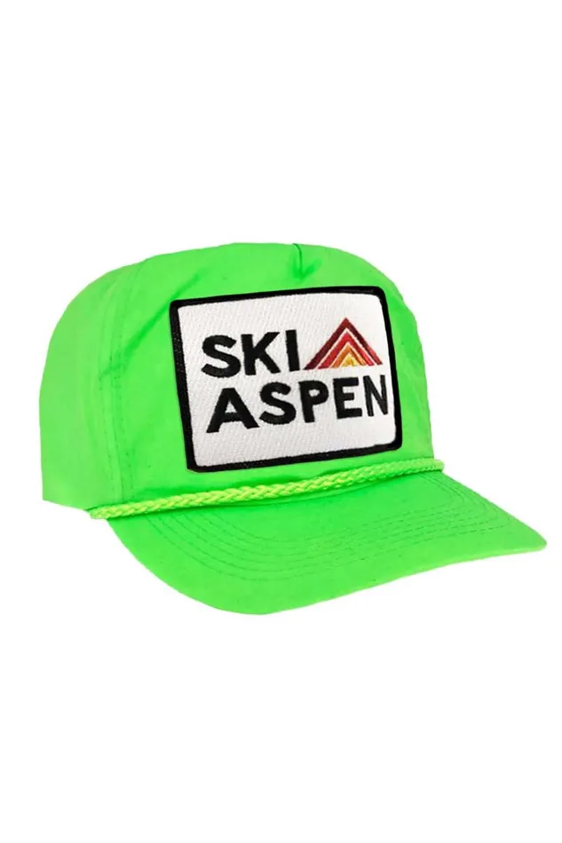 Women Trucker Hats Aviator Nation SKI ASPEN 8211 VINTAGE NYLON TRUCKER HAT Women Trucker Hats Aviator Nation SKI ASPEN 8211 VINTAGE NYLON TRUCKER HAT