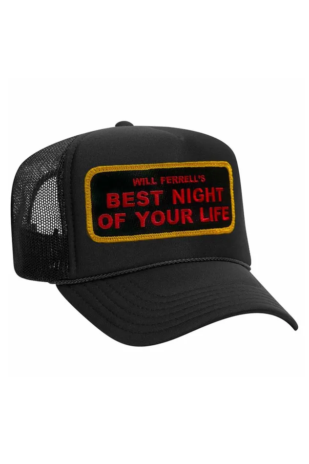 Women Trucker Hats Aviator Nation WILL FERRELL 2023 VINTAGE LOW RISE TRUCKER HAT