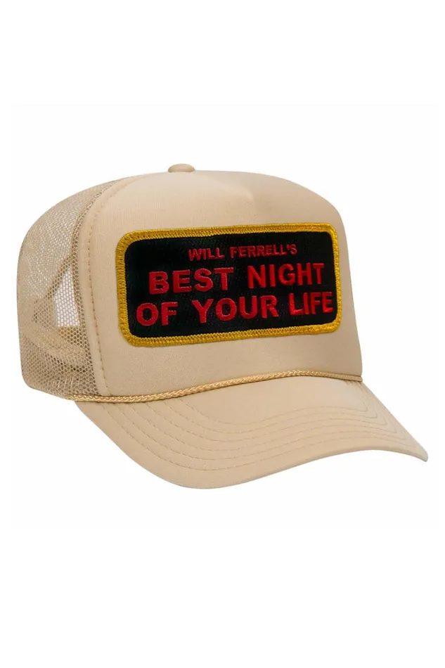Women Trucker Hats Aviator Nation WILL FERRELL 2023 VINTAGE LOW RISE TRUCKER HAT