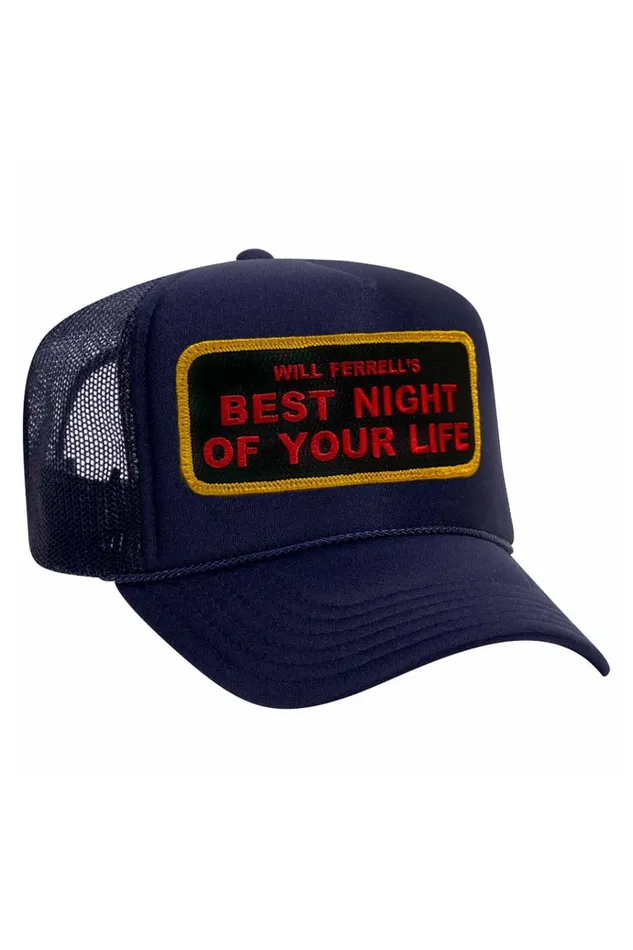 Women Trucker Hats Aviator Nation WILL FERRELL 2023 VINTAGE LOW RISE TRUCKER HAT