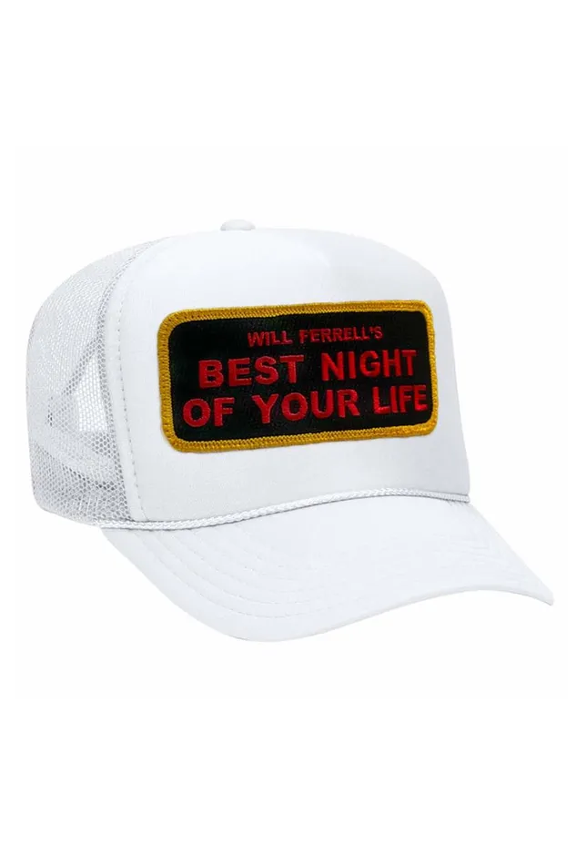 Women Trucker Hats Aviator Nation WILL FERRELL 2023 VINTAGE LOW RISE TRUCKER HAT