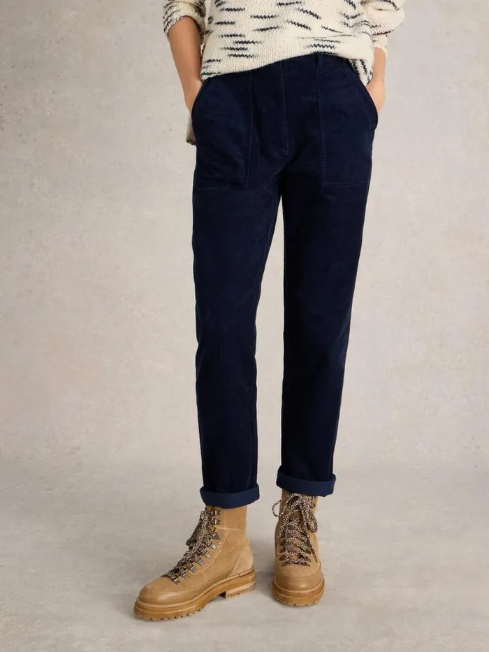 Women Twister Cord Trouser Dark Navy White Stuff Trousers Women Twister Cord Trouser Dark Navy White Stuff Trousers