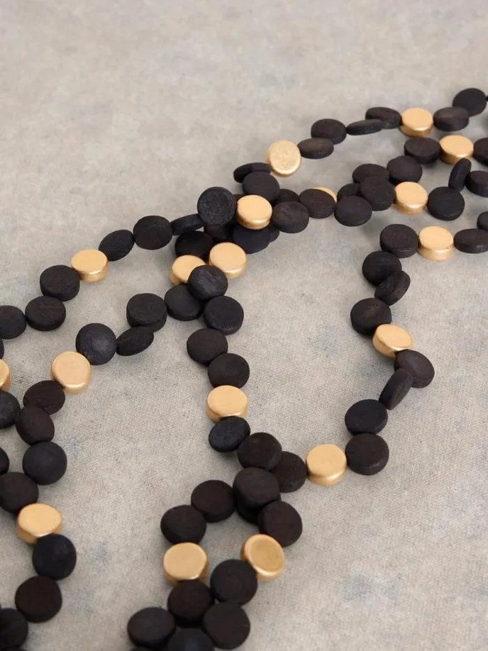 Women VERA CLUSTER NECKLACE Black Multi White Stuff Jewellery
