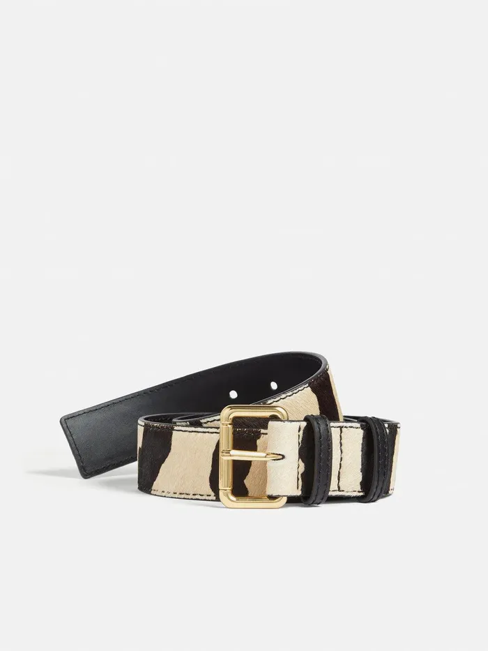 Women Zebra Belt Zebra Jigsaw Belts