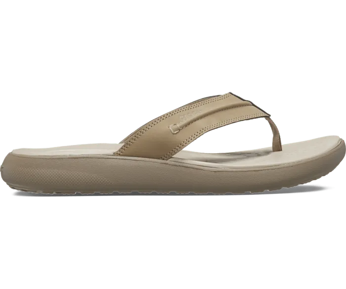 Yukon Vista II LR Flip Khaki Men Crocs Sandals