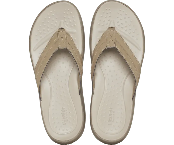 Yukon Vista II LR Flip Khaki Men Crocs Sandals